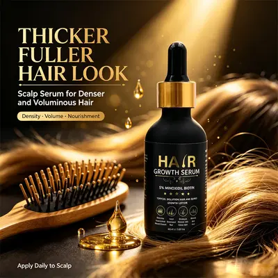 Niacinamide Hair Growth Serum, Anti-Hair Loss
