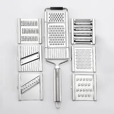 Gemüseschneider-Set mit 7 austauschbaren Klingen - 11