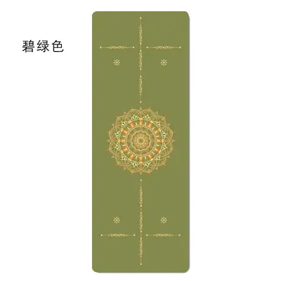 PU Yogamatte Naturkautschuk mattiert Kokosfaser rutschfest Profi - 8