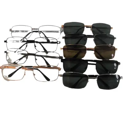 Glass Lens Sunglasses for Men and Women, Model K-801 - 5