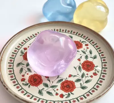 Moldable Vaseline Stress Ball, Non-Rebound Handmade Squishy Toy - 10