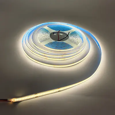 COB LED Strip 12V/24V, 8 mm, CRI 95, 2700K-3500K