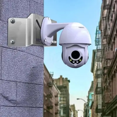 Stainless Steel Surveillance Bracket Wall Corner Mount Ball Camera Bracket CCTV Camera Bracket Cross-border Export
