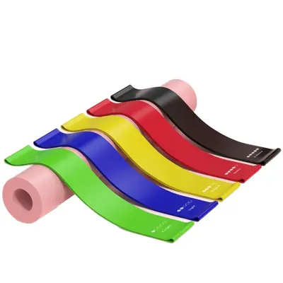 Resistance bands, yoga, fitness, squat, elastic loops