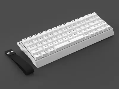 K68 Tri-Mode Bluetooth Mechanical Keyboard, RGB, 68 Keys, Wired and Wireless - 7