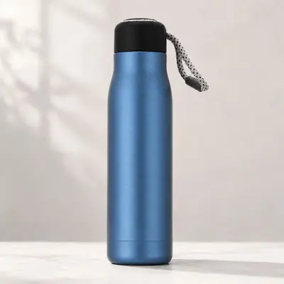 Große tragbare Thermosflasche aus lebensmittelechtem Edelstahl - 9