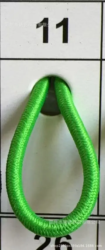 Farbiges Latex-Gummiband, rund, hochelastisch - 12