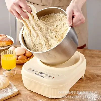 Haushalt-Teigmaschine, klein, Edelstahl, Küchenrührmaschine, Gärmaschine, Kombination, großes Fassungsvermögen, Teigruhe-Maschine, Knetmaschine