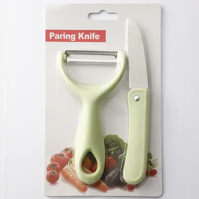 Mehrzweck-Schälmesser-Set für Obst und Gemüse - 8