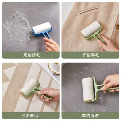 Disposable adhesive lint remover roller - 5