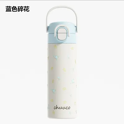 跨境316不锈钢保温杯户外咖啡大容量随手杯子女陶瓷内胆双饮水杯 - 7