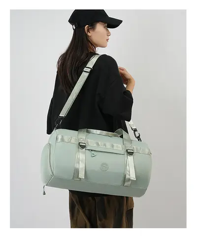 Großvolumige Reisetasche Damen Handtasche Fitnesstasche Herren Trocken-Nass-Trennung Sporttasche Reisetasche tragbar Kurztrip Geschäftsreise Tourismus - 10