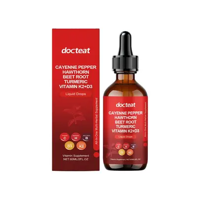 DOCTEAT Vitamin-Ergänzungstropfen, milde nährende Pflegetropfen