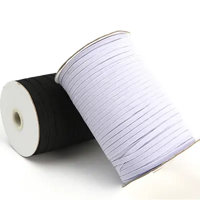 Yassı elastik bant, 0,3-1,2 mm, manşet ve kol ağzı için - 6