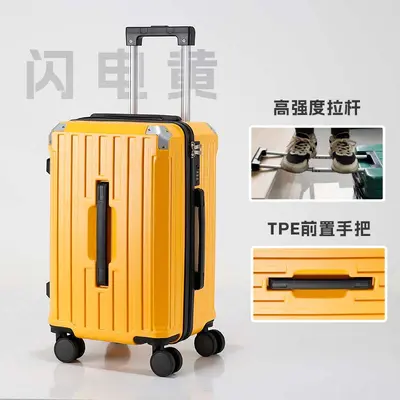 Girls' Large Capacity Trolley Suitcase with Combination Lock - 8