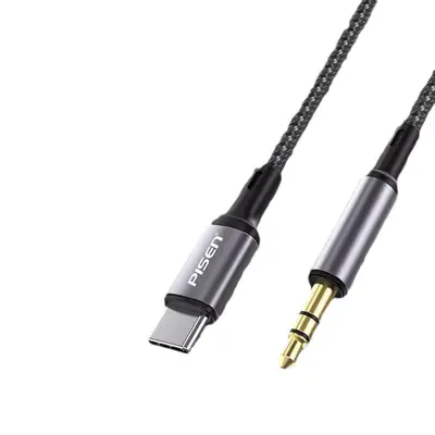 Pisheng AUX-Audiokabel, Typ-C auf 3,5 mm Handy-Adapter, für Auto