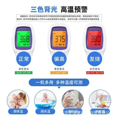 Infrared Forehead Thermometer, Portable Electronic Body Temperature Thermometer