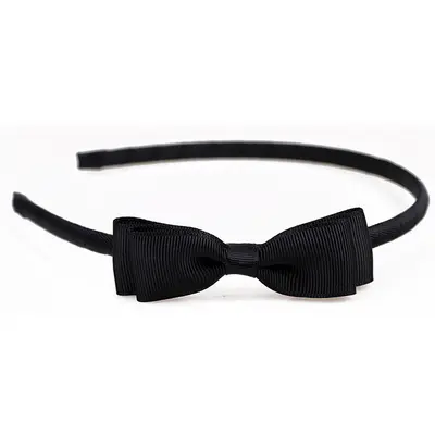 Simple Plain Rowan Bow Headband - 8