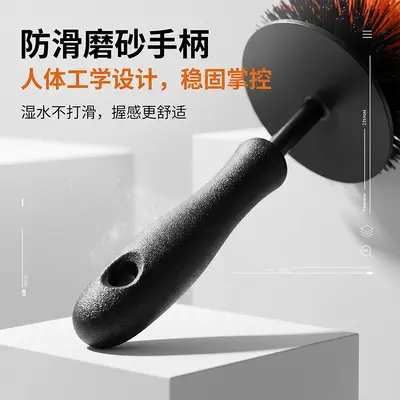 Car Wheel Brush Car Washing Tool Tire Soft Bristle Brush Cleaning Kit Vehicle Dust Removal Cleaning Automotive Supplies - 4