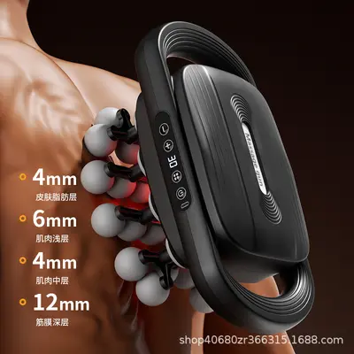 Multi-head massage gun, deep relaxation, multifunctional - 4
