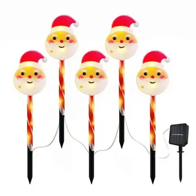 Christmas Snowman LED Ground Stake Light for Garden - 10