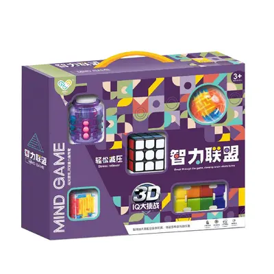 Rubik's Cube Maze Brain Training Puzzle Game for Children - 6