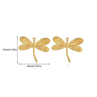 Dragonfly Pendant Necklace, Trendy Insect Collection Collarbone Chain - 8