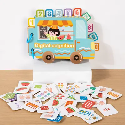 Hayvan ve dinozor temalı sessiz yapıştırma kitabı, sayı öğretici meşgul kitap - 7