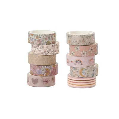 Boho Washi Tape Set, 20 Rolls, DIY Decorative - 4
