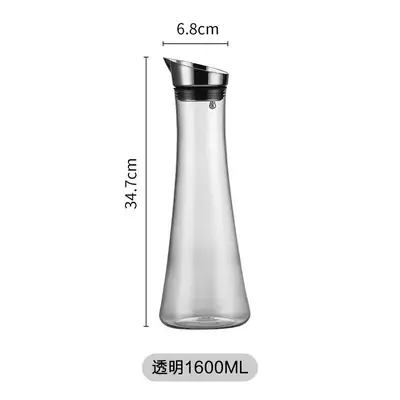 Large Capacity Acrylic Cold Water Pitcher, Thick Plastic, for Bars - 7