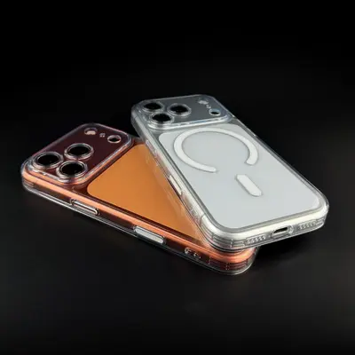 iPhone 18 Pro Max Manyetik Kılıf, Çift Katmanlı PC, Tam Koruma
