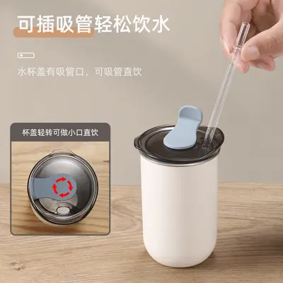 300 ml Japon tarzı basit gargara bardağı paslanmaz çelik süt kupası kahve fincanı taşınabilir aile diş fırçası kabı