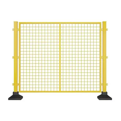 Perforated Workshop and Warehouse Insulation Fence, Equipment Protection Barrier - 6