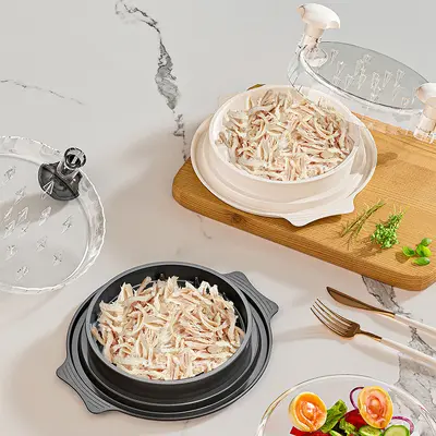 Tavuk Parçalayıcı Makine, Şeffaf Kapaklı Et Ayırıcı ve Kıyma Makinesi