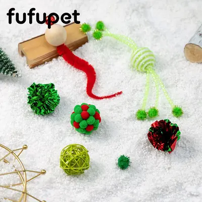 Christmas Cat Toy Set, Self-Assembly - 4