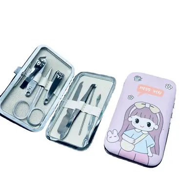 Manicure set, 7-piece beauty tools with gift box