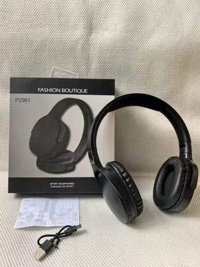 P2961 Over-Ear Bluetooth Headphones, Long Battery Life, Wireless Gaming Headset - 7