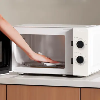 Visible Glass Household Microwave Oven with Turntable