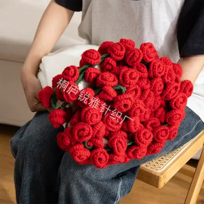 Rose Bouquet Blanket with 99 Roses, Valentine's Day Gift - 7
