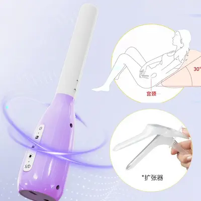 Colposcope endoscope, high resolution, gynecological examination, handheld