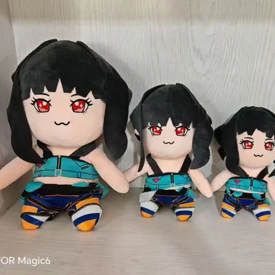 K-pop Demon Hunters Plush Toy, Anime Tiger Doll