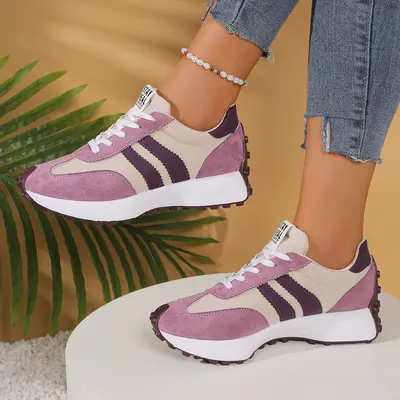 Women's Plus Size Chunky Dad Shoes, Thick Sole, Spring/Summer 2025 - 4