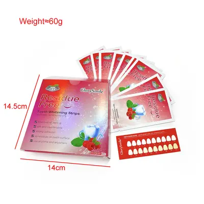 PAP Whitening Teeth Strips, Teeth Cleaning and Fresh Breath - 10