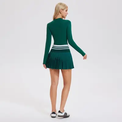 Long-Sleeve Yoga Sports Set, Stretch, Quick-Dry