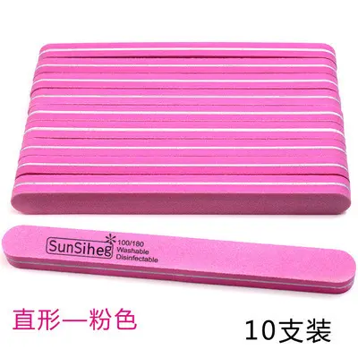 Nail polishing kit, sponge files and buffer strips - 8