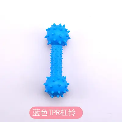 宠物用品小狗玩具耐咬解闷哑铃狗狗磨牙玩具小型犬泰迪柴犬比熊 - 8