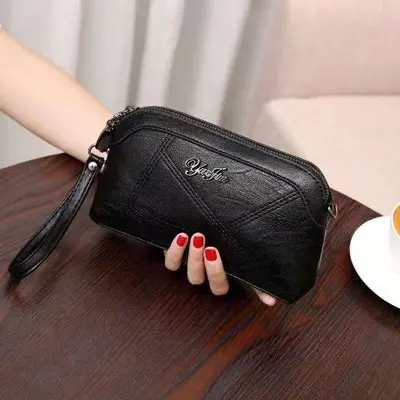 Women's Shell-Style Single Shoulder Crossbody Bag, PU Dual-Use