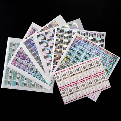 Sahtecilik önleyici QR kodlu etiket, tek ürün tek kod, lazer hologram