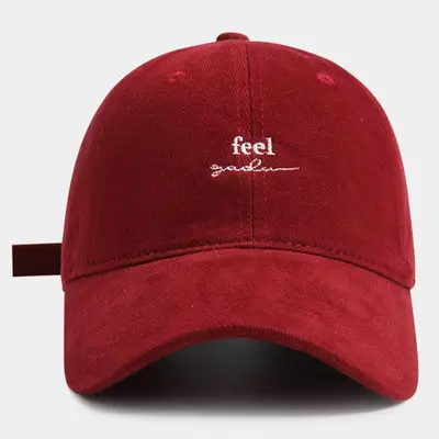 Neue Buchstaben-Stickerei Baseballkappe Unisex Herbst-Winter koreanischer Stil Trend vielseitig einsetzbar Duckbill-Kappe lässig gesichtsschmeichelnd - 10
