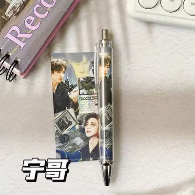 0.5 Black Retractable Gel Pen for Students, Durable - 7